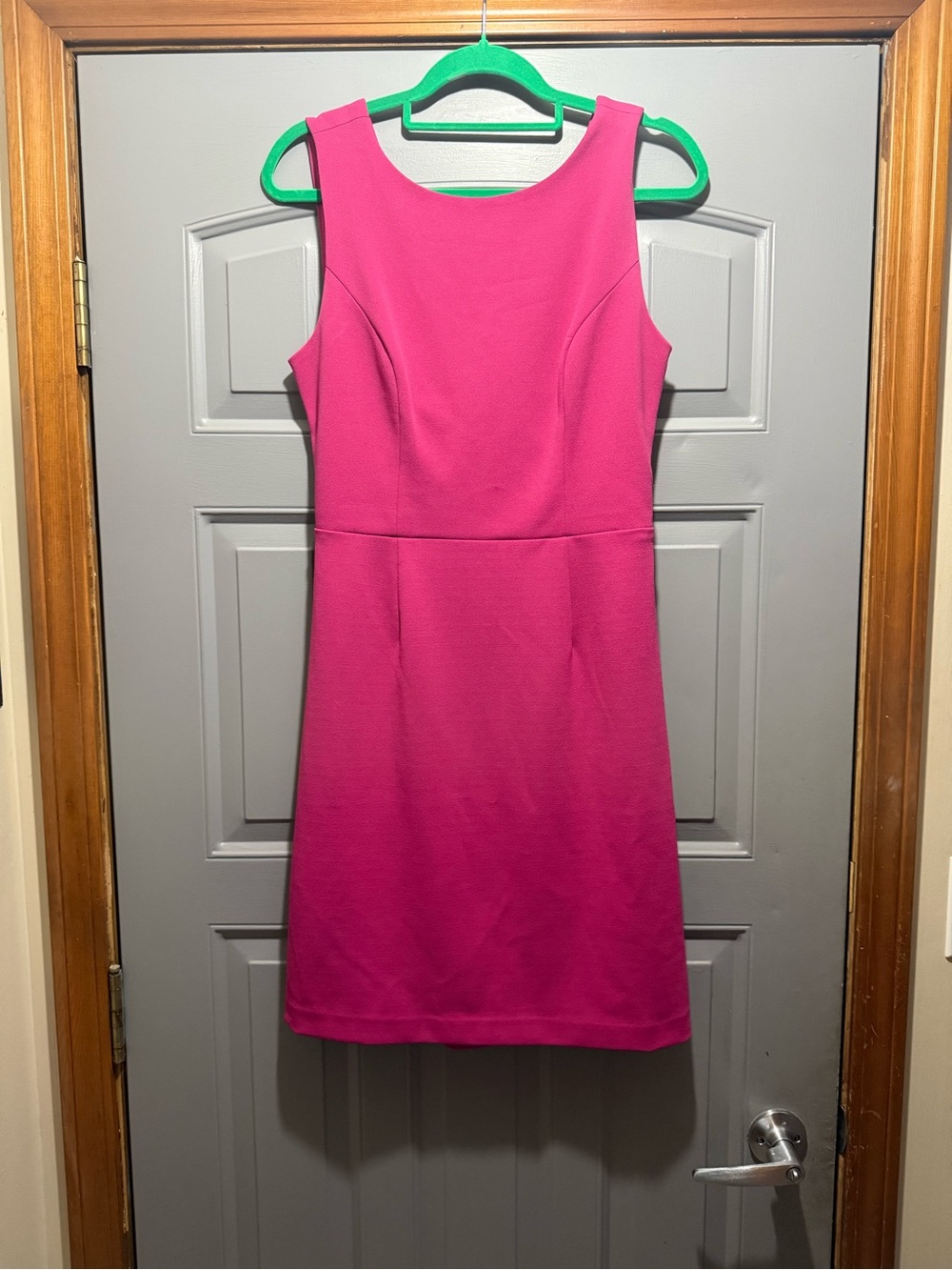 Betsey Johnson -Pink Open Back Dress Size 10 Cocktail Wedding Guest Fuchsia EUC - Picture 15 of 15